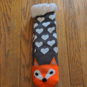 Fox slipper socks